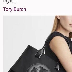 Tory Burch Black Tote Bag